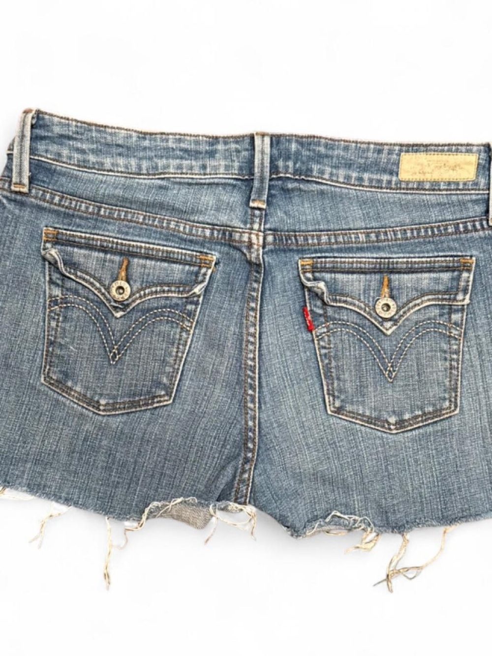 Y2K Levi's Western Flap Low Rise Booty Shorts